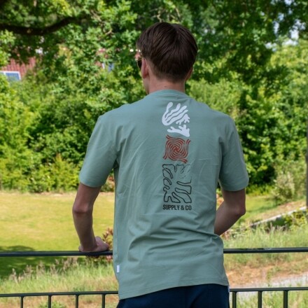 New in: T-shirts met backprint