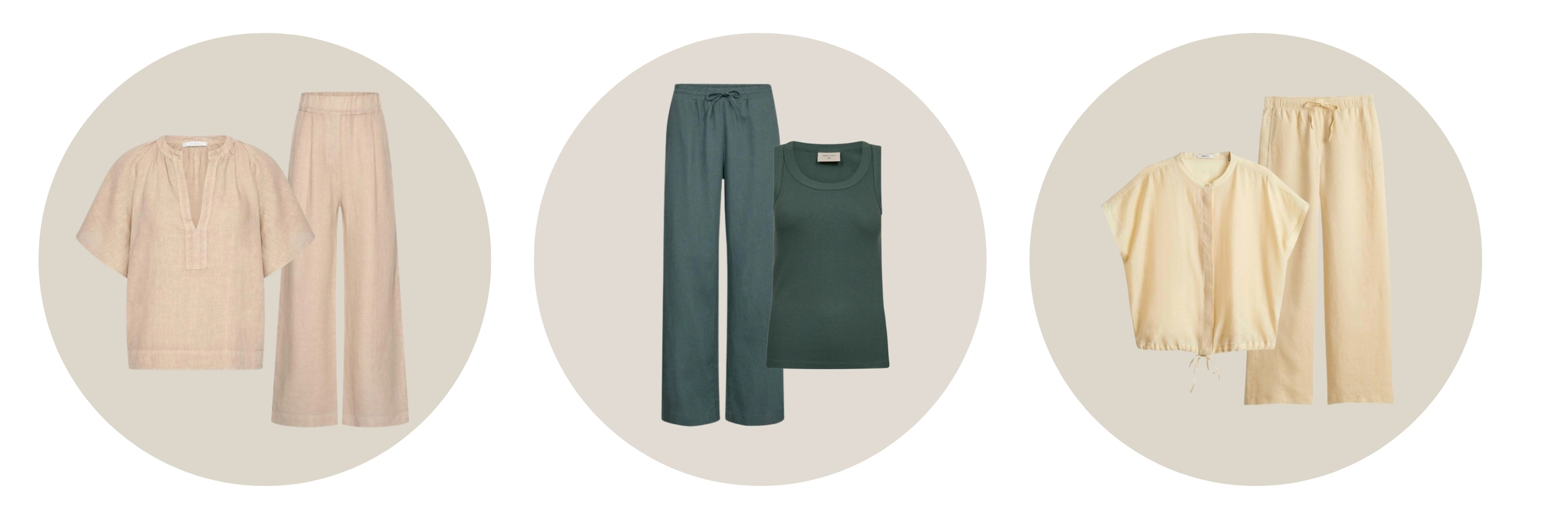 damesmode linnen kleding