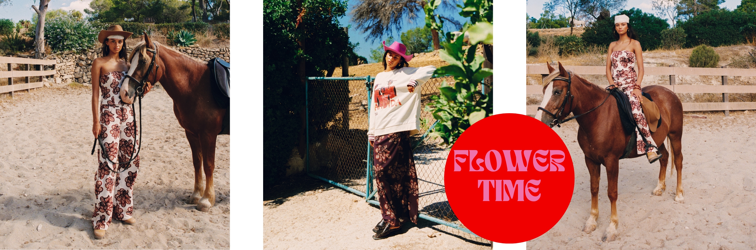 damesjurk met bloemen dame met jurk aan