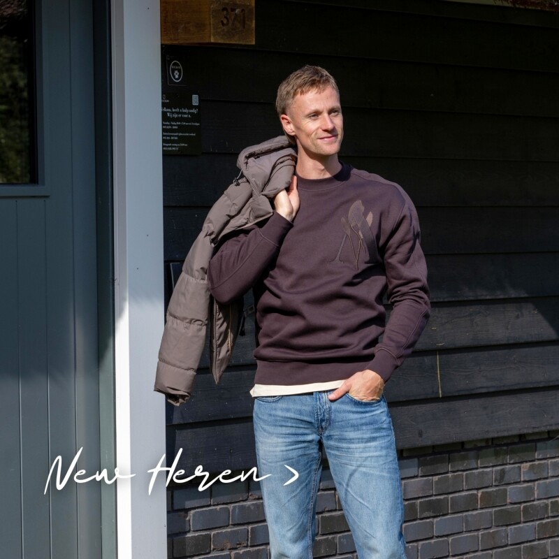 De nieuwste herenkleding shop je altijd bij Westen Mode online - snelle levering!