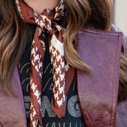 4x creatieve manieren om een sjaaltje te knopen