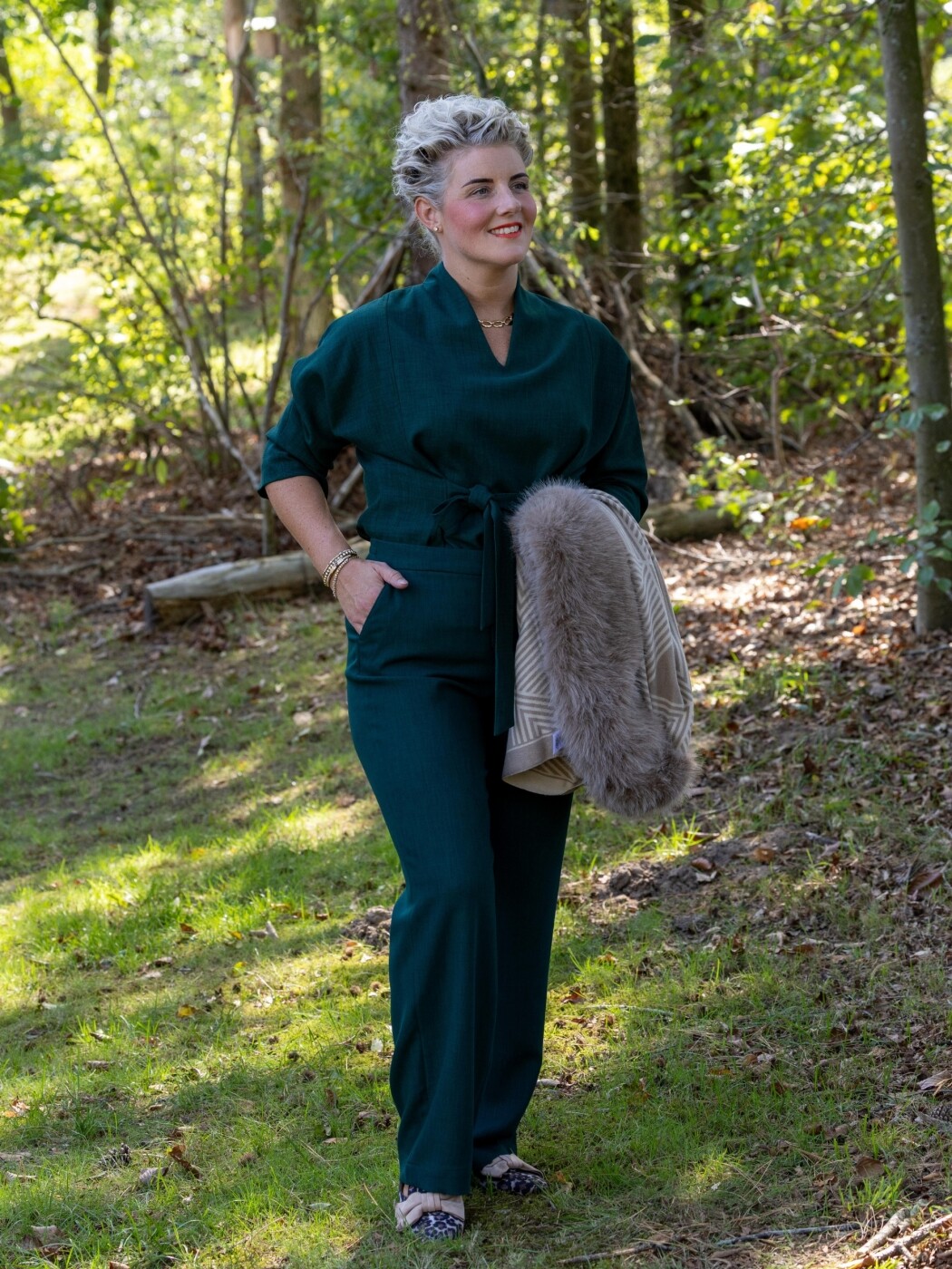 Chique groene set voor dames van Xandres ✨ %lookbooks.TITEL%