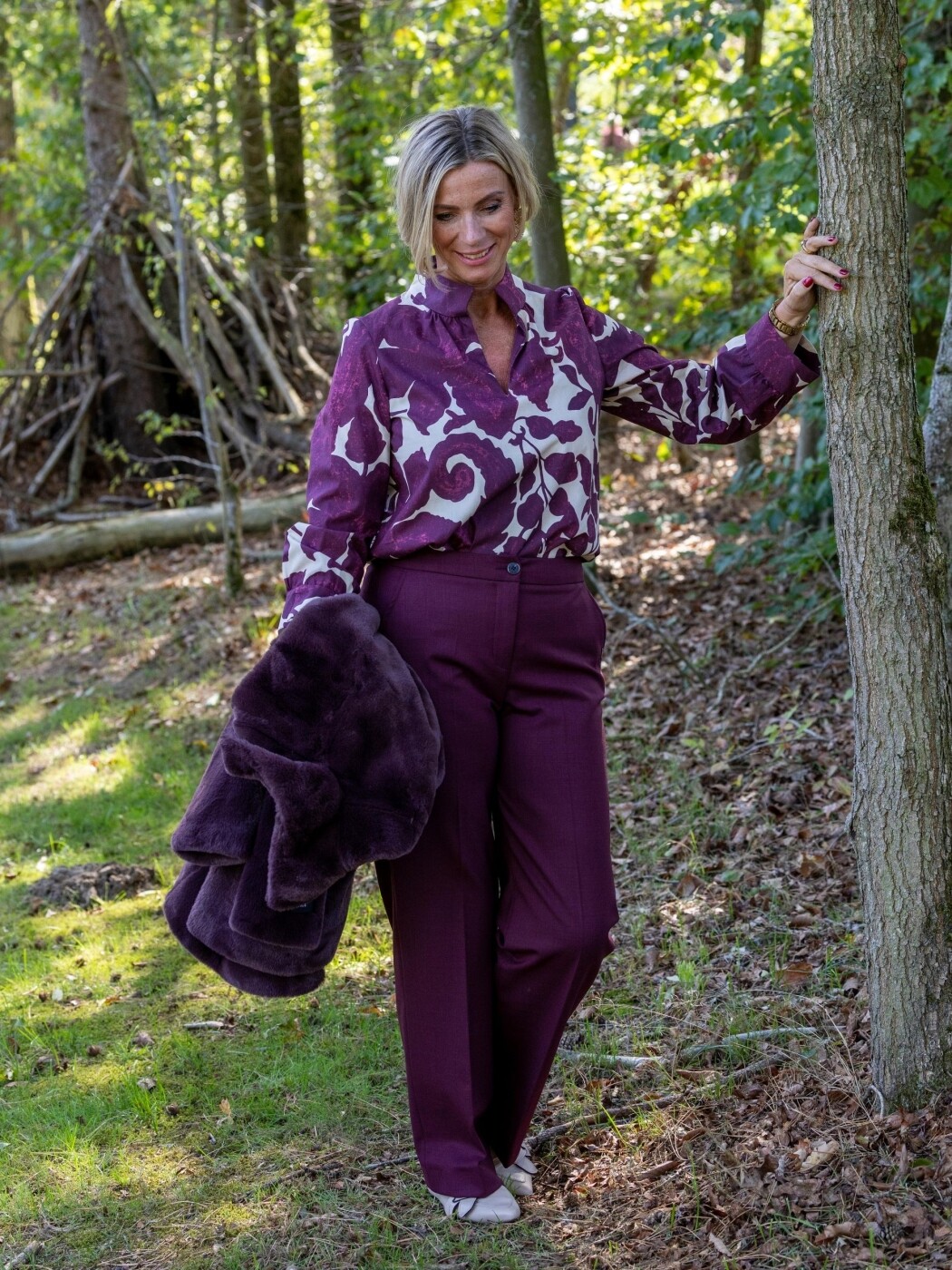 Dark Plum Dameslook | Paarse Kleding & Herfstmode 💜 %lookbooks.TITEL%