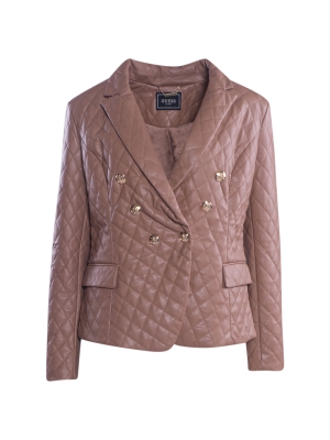 Guess quilted pu blazer