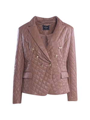 Guess quilted pu blazer