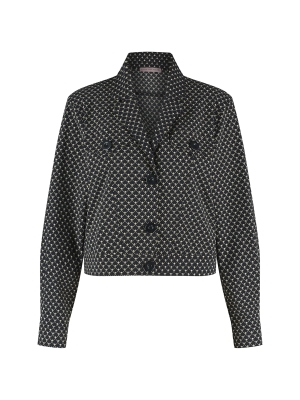 Studio Anneloes wolf wallpaper jacket