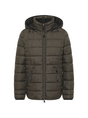 Lebek jacke stepp mit kapuze