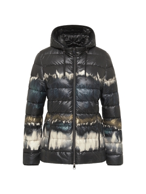Lebek jacke stepp mit kapuze