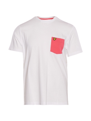 Lyle & Scott contrast pocket t-shirt