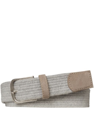 Profuomo  belt leather grey