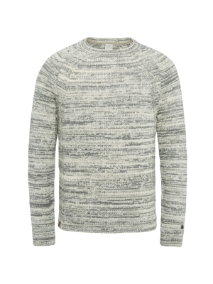 Cast Iron kleding crewneck cotton structure solid