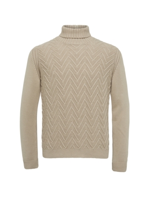 Vanguard roll neck cotton