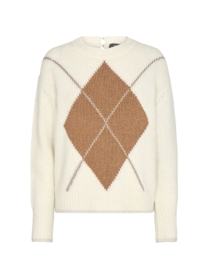 Mos Mosh zoom diamond knit