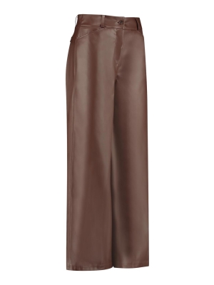 Studio Anneloes sarah faux leather trousers