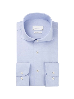 Profuomo  shirt x-cutaway sc sf blue