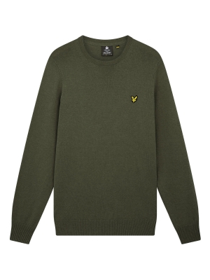 Lyle & Scott crew neck cotton merino jumper