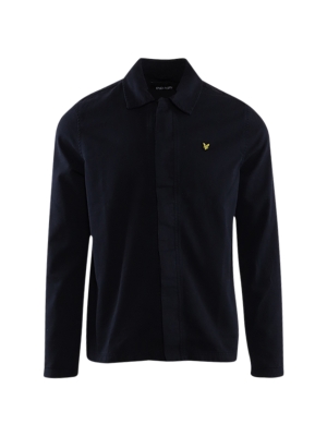 Lyle & Scott washed drilled overshirt