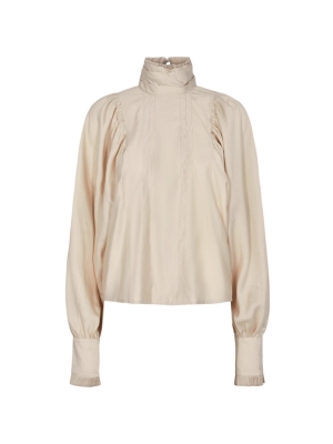Co Couture kira pleat blouse