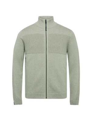 Vanguard zip jacket cotton melange