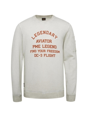 PME Legend crewneck interlock cold dye