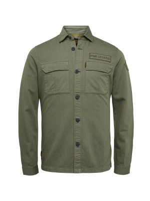 PME Legend long sleeve shirt ctn/linen herrin