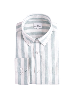 State of Art  shirt ls striped y/d