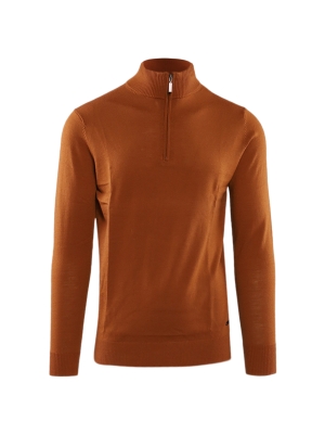 Born with Appetite lux half zip pullover merino
