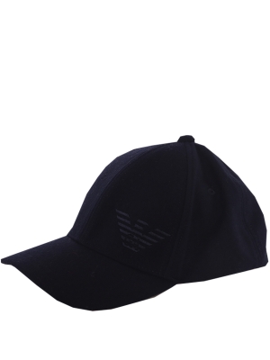 Emporio Armani woven baseball hat