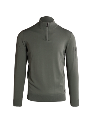 Born with Appetite race halfizp stretch knit