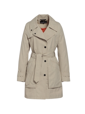 Creenstone jassen cotton nylon calco trenchcoat