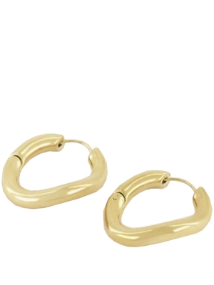 My Jewellery earrings chunky chain hoops
