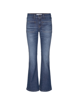 Co Couture lullu long flare jeans
