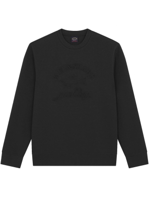 Paul & Shark cotton sweatshirt with embossing log