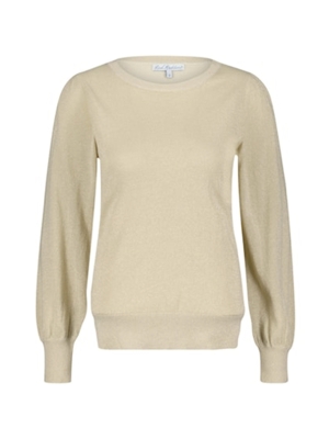 Red Button sweet lurex puff long sleeve