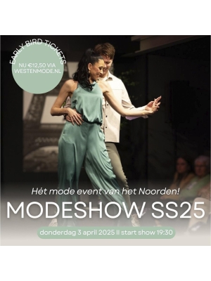 Westen Mode modeshowkaart