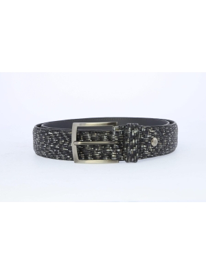 Floris van Bommel floris taupe printed leather