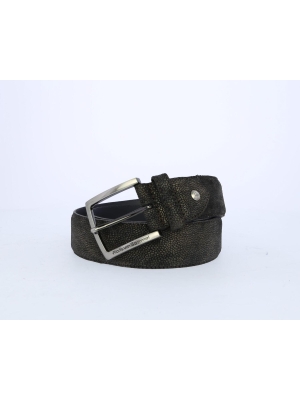Floris van Bommel floris darkbrown printed leather