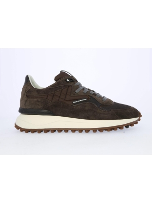 Floris van Bommel floris sport brown textile combi