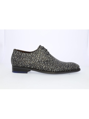 Floris van Bommel floris dressed taupe printed leathe
