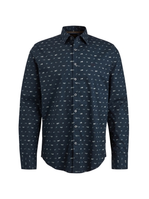 PME Legend long sleeve shirt print on poplin