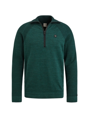 Cast Iron kleding half zip collar cotton heather pla