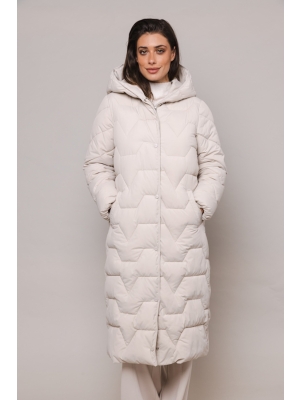 Rino & Pelle long hooded padded coat