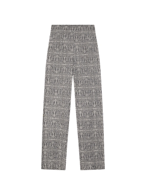 Alix the Label ladies knitted leopard crincle pants
