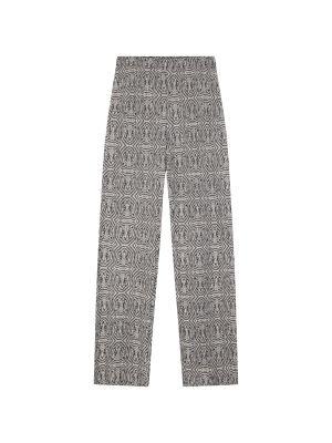 Alix the Label ladies knitted leopard crincle pants