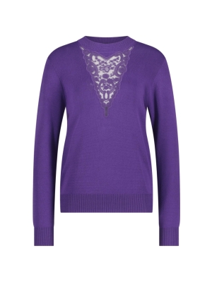 Tramontana jumper plastron neckline