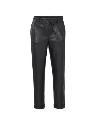 Yaya online faux leather broek