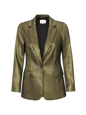 Yaya online lurex blazer