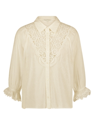 Tramontana blouse cotton plumetis
