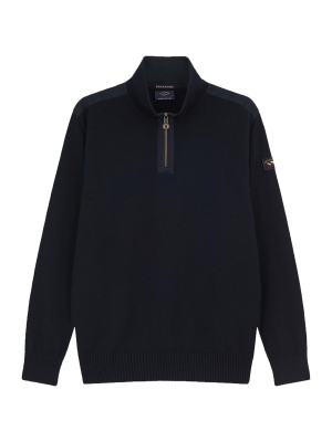 Paul & Shark bretagne wool half zip