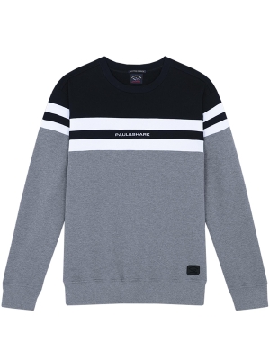 Paul & Shark cotton sweatshirt w. embroidered pa